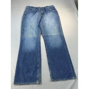 American Eagle Jeans‎ Mens 36x32 Blue Straight Wide Leg American Baggy